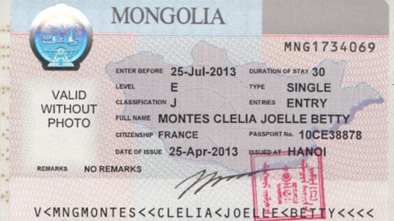 Du lịch Mông Cổ không cần visa