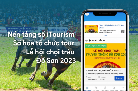 iTourism - Số hóa tổ chức tour Lễ hội chọi trâu Đồ Sơn 2023