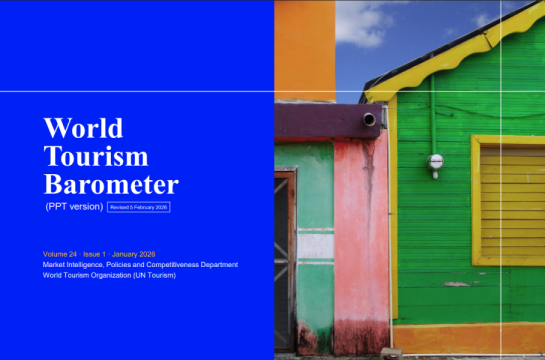 BÁO CÁO DIỄN BIẾN DU LỊCH THẾ GIỚI (World Tourism Barometer)