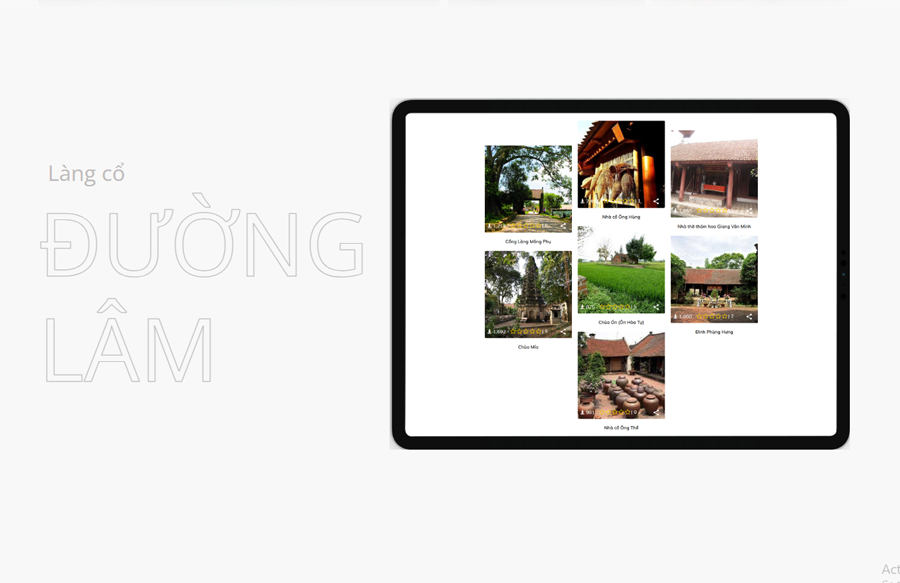 Cổng thông tin điện tử Làng cổ Đường Lâm