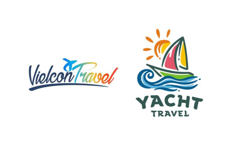 Mẫu logo du lịch 9 và 10