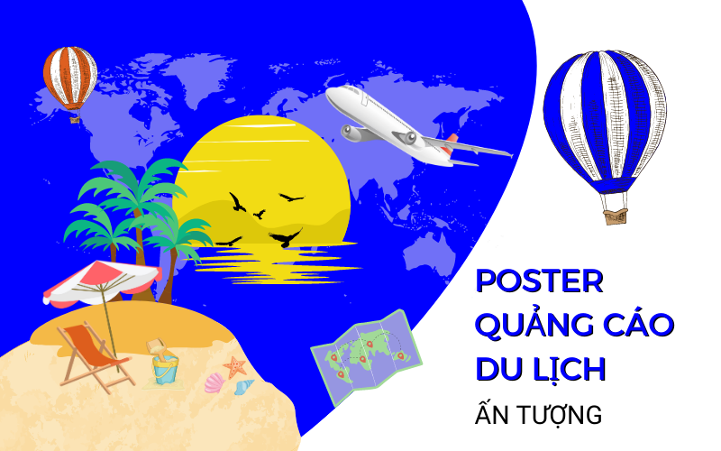 Mẫu poster quảng cáo du lịch