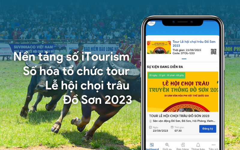 iTourism Số hóa tổ chức tour Lễ hội chọi trâu Đồ Sơn 2023