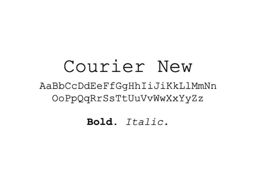 Courier-New-Font-chu-dep-cho-website-du-lich