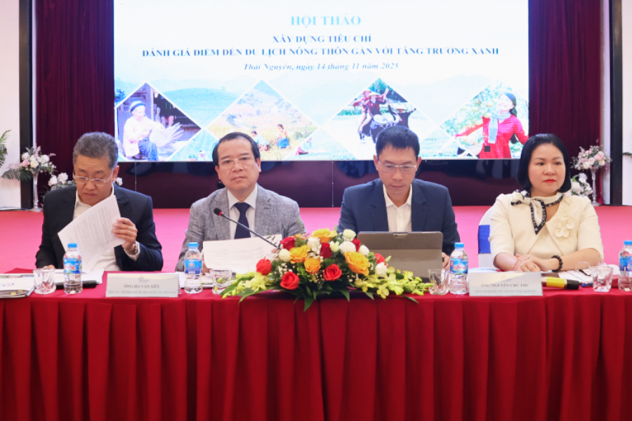 Hội thảo xây dựng tiêu chí đánh giá điểm đến nông thôn gắn với tăng trưởng xanh Hoi-thao-xay-dung-tieu-chi-danh-gia-diem-den-nong-thon-gan-voi-tang-truong-xanh_vietiso.com