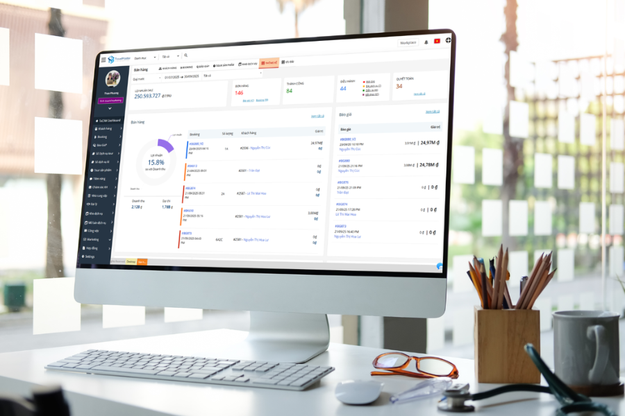 9 tính năng của Phần mềm du lịch TravelMaster giúp tăng trưởng 35 phan tram doanh thu