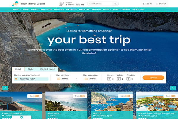 Your Travel World mau-website-du-lich-dep-your-travel-world