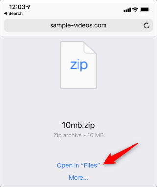 cach giai nen file zip tren iphone ipad