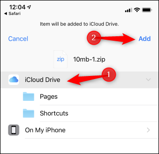 cach giai nen file zip tren iphone ipad