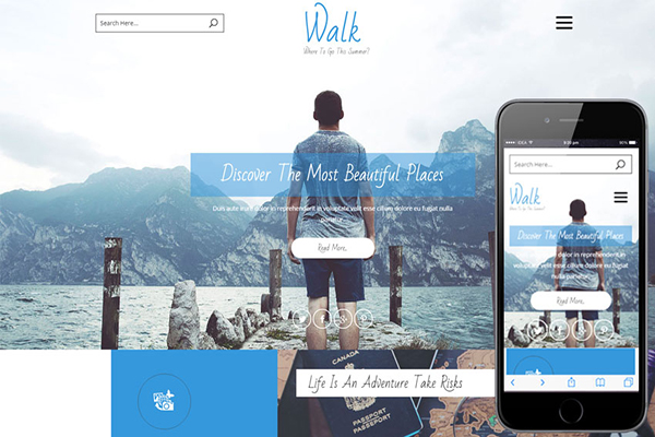 Thiet ke website du lich tuong thich voi thiet bi di dong
