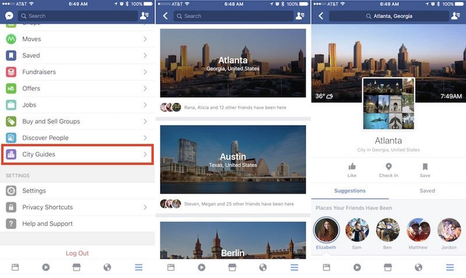 Facebook Guides: tính năng mới ngành du lịch