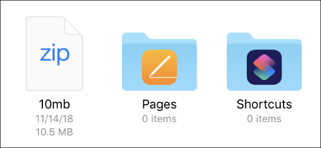 Cách giải nén file Zip trên iPhone, iPad không cần tải thêm App
