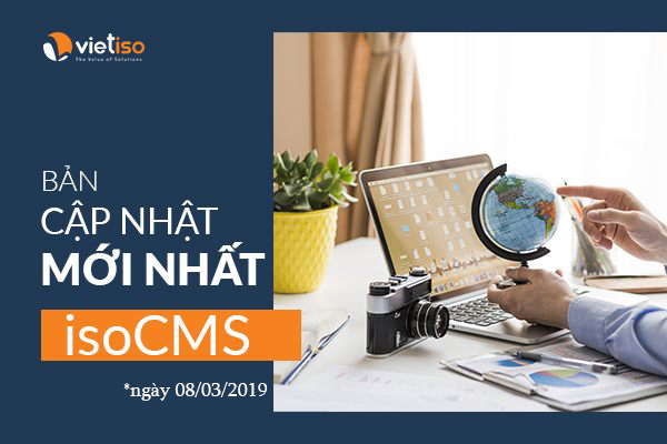 Thông báo cập nhật isoCMS phiên bản mới nhất