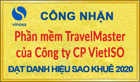 Sao Khuê vinh danh TravelMaster - Giải pháp Quản trị DN Du lịch - Lữ hành xuất sắc nhất