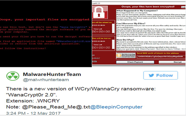 Update: Bức tranh toàn cảnh vụ tấn công đòi tiền chuộc WannaCry đang đang làm đau đầu giới bảo mật trên toàn thế giới (14/05/2017)